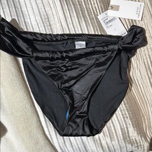 Good American Black Bikini Bottom